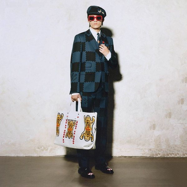 22SS 新作ルイヴィトン トロリートート 偽物 NIGO ビッグ 2色 M59366